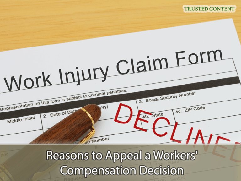 Navigating the Appeal Process for Your Workers' Compensation Decision