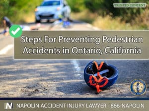 Steps For Preventing Pedestrian Accidents in Ontario, California