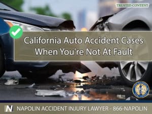 Ontario, California Auto Accident Cases When You're Not At Fault