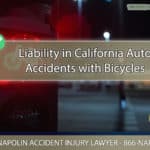 Liability in Ontario, California Auto Accidents with Bicycles