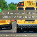 The Legal Implications of Ignoring School Bus Stop Signs in Ontario, California