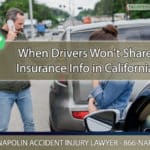 What to Do When Drivers Won't Share Insurance Information in Ontario, California