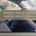 Whiplash Recovery from an Auto Accident in Ontario, California