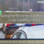 Suing the Police for Car Accident Liability in Ontario, California