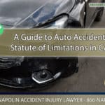A Guide to Auto Accident Statute of Limitations in California