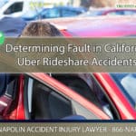 Determining Fault in Ontario, California Uber Rideshare Accidents