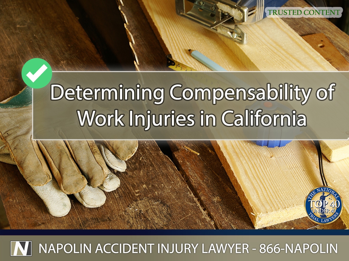Determinación de la indemnización por lesiones laborales en California