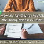 How the Fair Chance Act Affects the Hiring Process in California