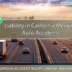 Liability in Ontario, California Merging Auto Accidents