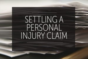 settle a personal injury claim