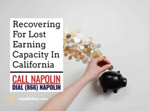 Recovering For Lost Earning Capacity In California