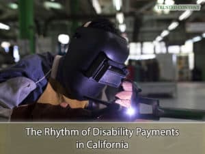 The Rhythm of Disability Payments in California