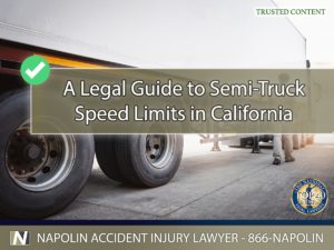 A Legal Guide to Semi-Truck Speed Limits in Ontario, California