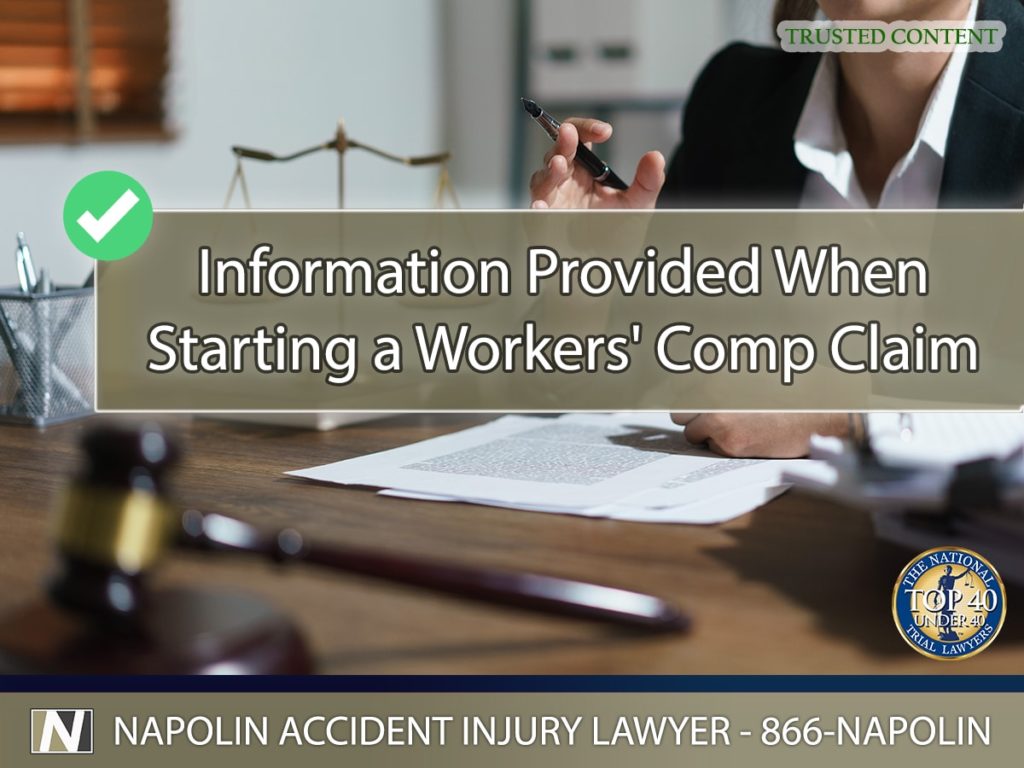 A Guide to Information Provided When Starting a California Workers' Comp Claim