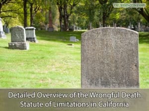 Detailed Overview of the Wrongful Death Statute of Limitations in California