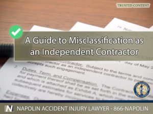 A Guide to Misclassification as an Independent Contractor in Ontario, California