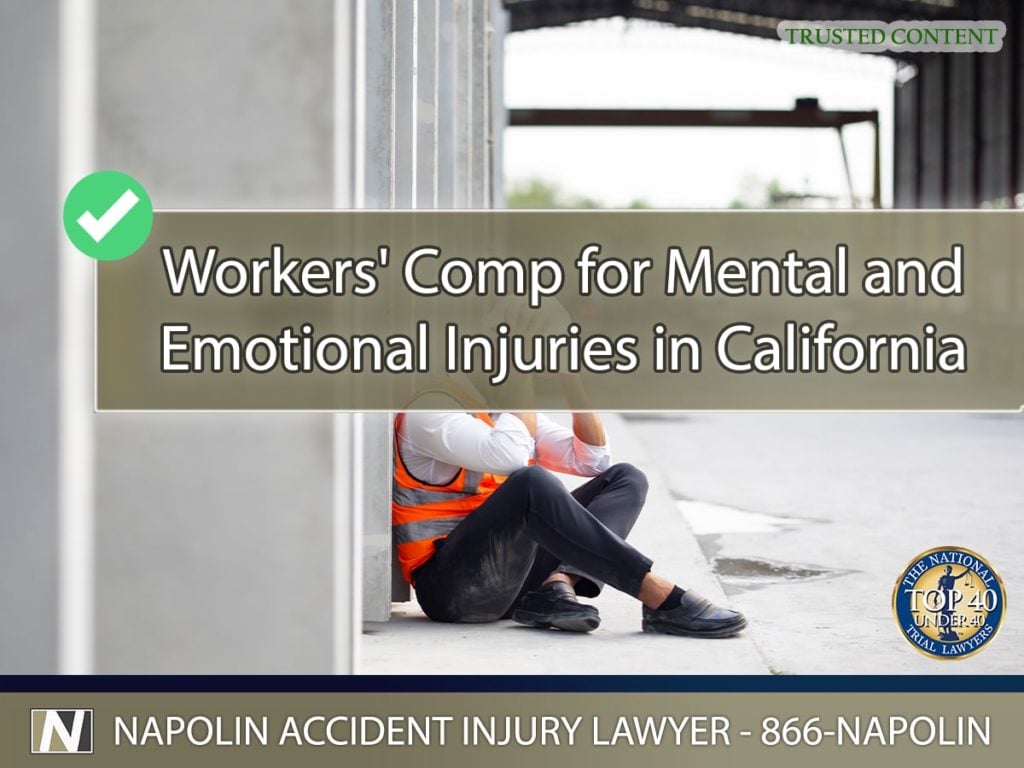 Workers' Compensation for Mental and Emotional Injuries in California