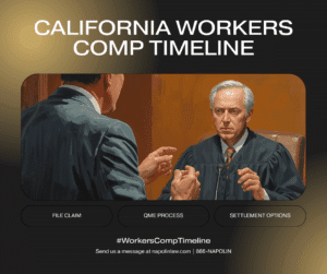 California workers comp timeline - 18 to 36 months typical - Napolin APC